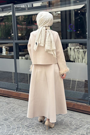 EkshiButik Takım 103 Bej