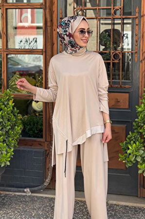 ceremony Pantolonlu Takım S-5920 Bej