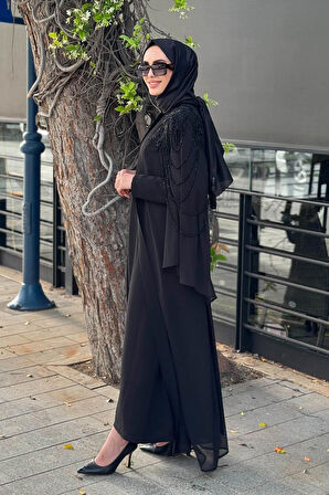 NURCAN ÇETİN Elbise 10100 Siyah