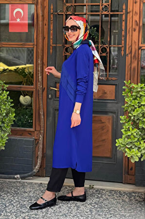 Redshow Tunik 25460 Saks Mavi