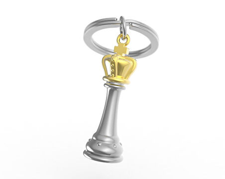 Metalmorphose King Chess Anahtarlık