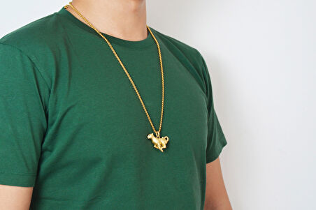 Metalmorphose Leopar Kolye