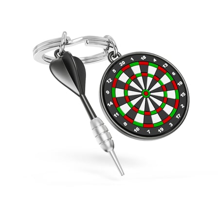 Metalmorphose Dart Anahtarlık