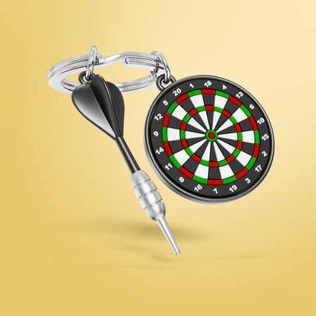 Metalmorphose Dart Anahtarlık