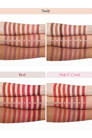 Yüksek Pigmentli, Kadife Görünümlü Gün Boyu Kalıcı Tint Peripera Ink Velvet (21 Vitality Coral Red)