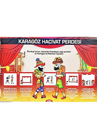 Karagöz Hacivat Karakterleri Gölge Oyunu