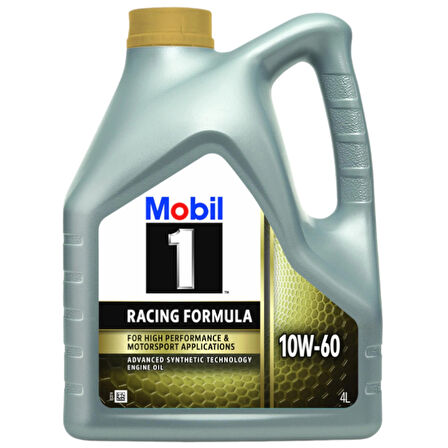 Mobil 1 Racıng Formula 10w-60 4 Litre Motor Yağı 