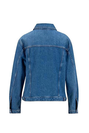 Armine Denim Ceket 24Yd3415 Mavi