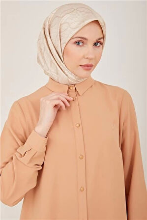 Armine Uzun Kollulogolu Tunik 21Kh411 Camel