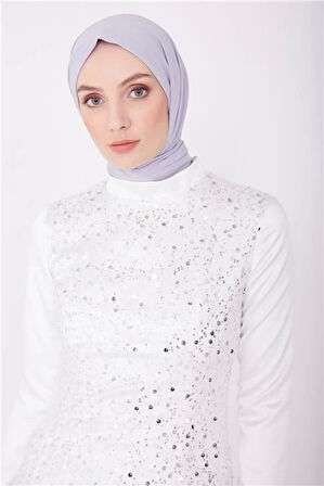 Armine Abiye Elbise 23Yd3350 Beyaz