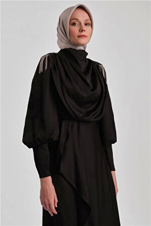 Armine Abiye Elbise 23Yd1905 Siyah