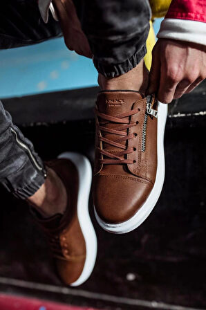 Knack Yüksek Taban Günlük Ayakkabı 555 Taba