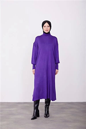 Armine Tunik Elbise 23Kd4249 Mor