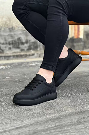 Wagoon WG162 Kömür Ortopedik Taban Erkek Casual Ayakkabı