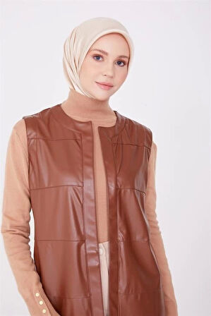 Armine Yelek 22Kd3303 Taba