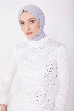 Armine Abiye Elbise 23Yd3350 Beyaz