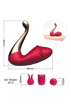 Külot Klitoris Mini Vibratör Kadınlar için Yetişkin Oyuncak, G-spot Vibratör Giyilebilir, Şarj Edilebilir 9 Titreşim Modu Kadın ve Çiftler için Uygun Makinesi