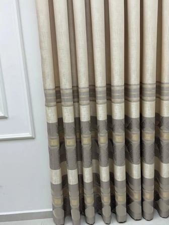 NİVEMESHOME CEYHAN V-5202 VİZON  1/3  PİLELİ FON PERDE APM