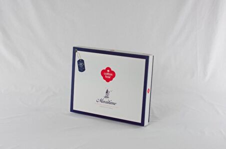 Cotton Box Maritime Nevresim Takımı Çift Kişilik Sail Mavi