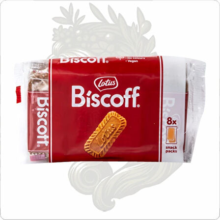 LOTUS BİSCOFF KAREMELİZE BİSKÜVİ 8X 124 GR