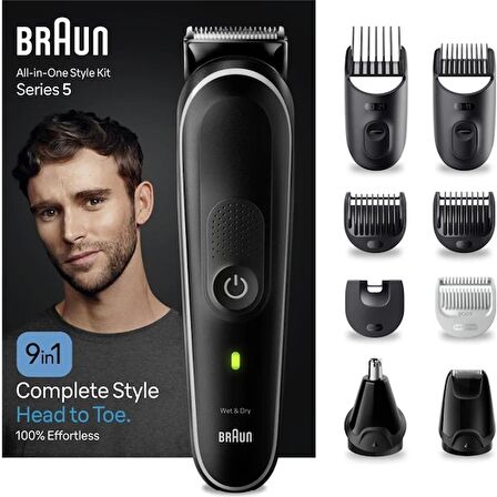 Braun Series 5 MGK5410 9'u 1 Arada Erkek Bakım Seti