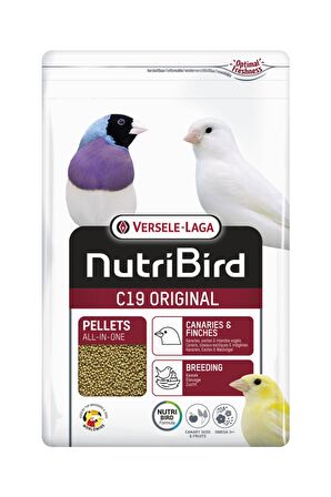 Versele Laga Nutribird Original C19 Sade Kanarya Yemi 