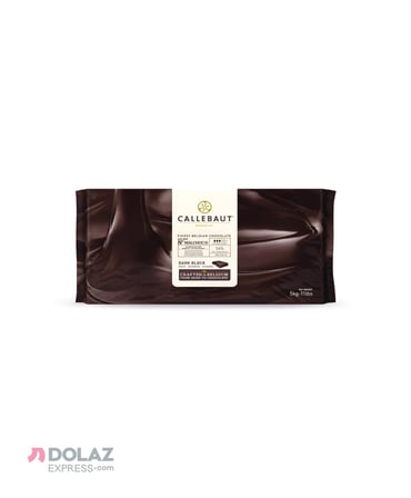 Callebaut Malchoc-D Bitter Şekersiz Blok Çikolata 5 Kg