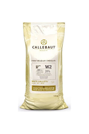 Callebaut W2 Beyaz Çikolata 10 Kg