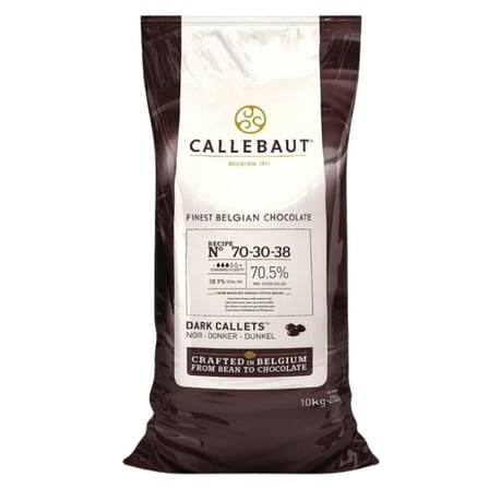 Callebaut 70 - 30 - 38 Extra Bitter Drop Çikolata 10 kg