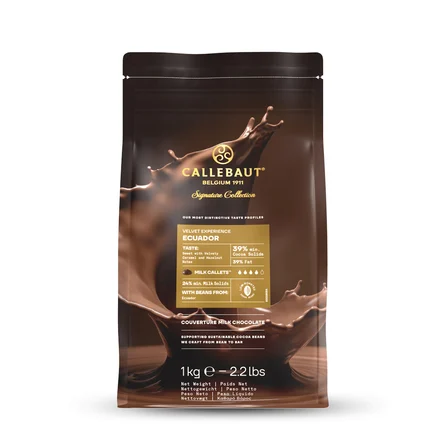 Callebaut Signature Collection Ecuador Sütlü Çikolata %39 1 kg