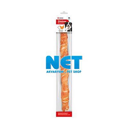 FLAMİNGO CHİCKEN WRAP ET SARGILI KÖPEK ÖDÜL ÇUBUK  40 CM 190 GR