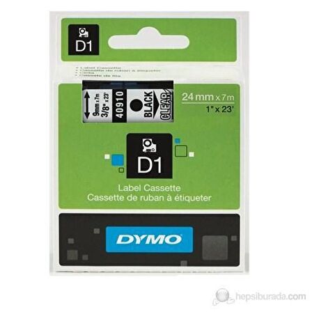 Dymo D1 Yedek Şerit, 24 Mm X 7 Mt