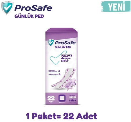 Prosafe Günlük Ped Uzun 22 Adet