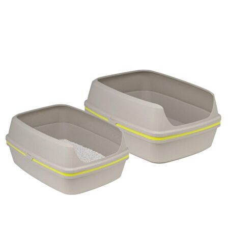Moderna Elekli Kedi Kum Kabı Jumbo 43x57x27 cm
