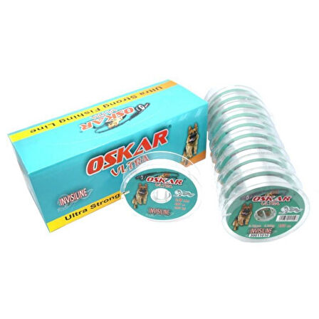 Oskar Ultra Invisiline FluoroCarbon Olta Misinası 100mt 0,80 MM