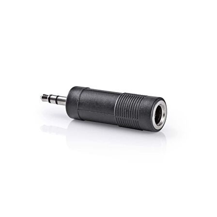 3.5 mm Erkek - 6.35 mm Dişi Çevirici Stereo Adaptör