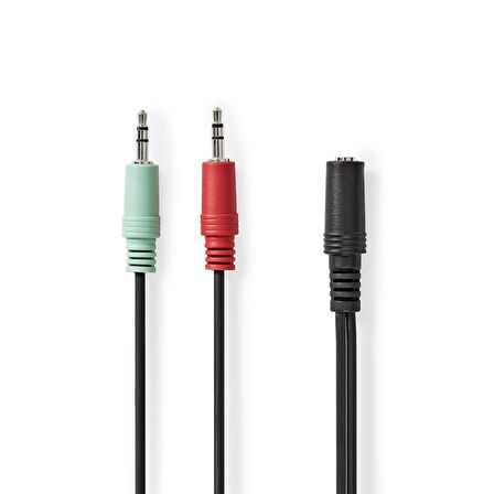 3.5 mm Dişi - 2x 3.5 mm Erkek Çevirici Adaptör