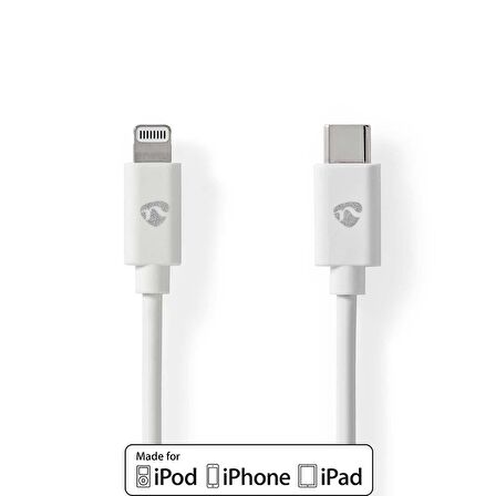 Lightning - USB-C Erkek 2 m Kablo