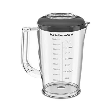 KitchenAid Go 5KHBRV05BM Aksesuarlı El Blenderı Bataryasız Siyah