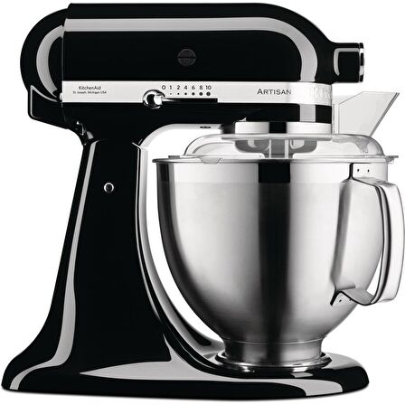 KitchenAid Artisan 5KSM185PSEOB Onyx Black 4.8 Litre Stand Mikser