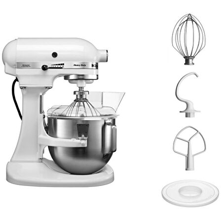 KitchenAid Heavy Duty 5KPM5EWH White 4.8 lt Stand Mikser