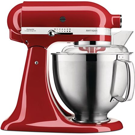 KitchenAid Artisan 5KSM185PSEER Empire Red 4.8 Litre Mutfak Şefi