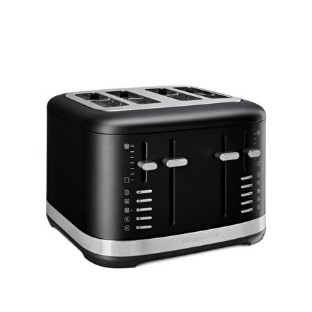 KitchenAid Manuel Kontrollü 4 Dilim Ekmek Kızartma Makinesi Black 5KMT4109