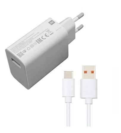 Xiaomi Type-C 33 Watt Hızlı Şarj Aleti Beyaz