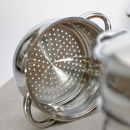 Berghoff Zeno Paslanmaz Çelik Buharda Pişirici Süzgeç 28cm - 1103280