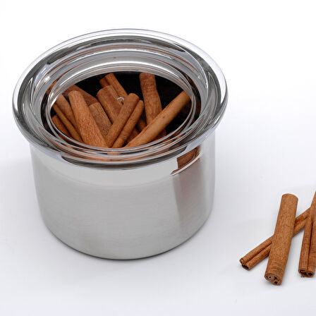 Berghoff Essentials Kapaklı Çelik Saklama Kutusu 10 x 7,5 cm