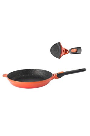 Berghoff Gem Stay Cool Soft Orange Saplı Tava 28 Cm