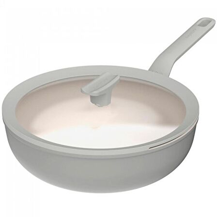 English Home Berghoff Leo Balance 28 cm Kapaklı Wok Tava 3950432