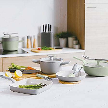 Berghoff Leo Balance Izgara Tava 24 cm Gri