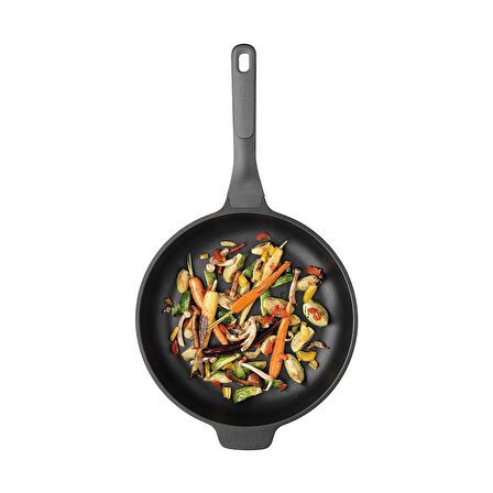 BergHOFF LEO STONE Yapışmaz Alüminyum Döküm Kızartma Tavası 28 cm - 3950588